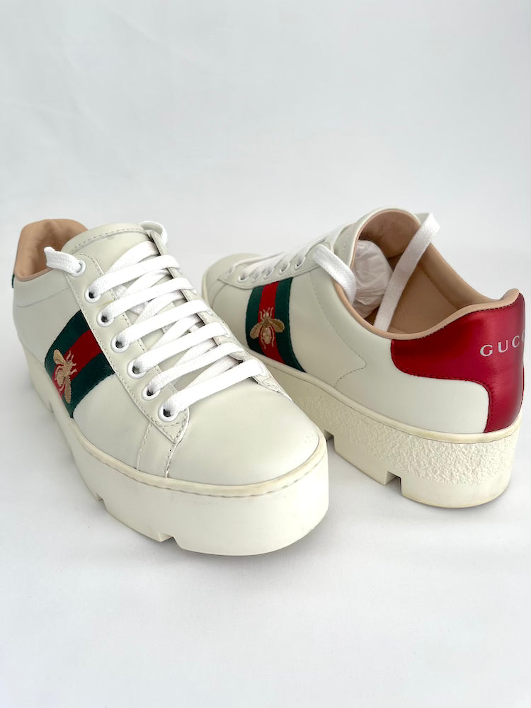 Gucci trainers used hotsell