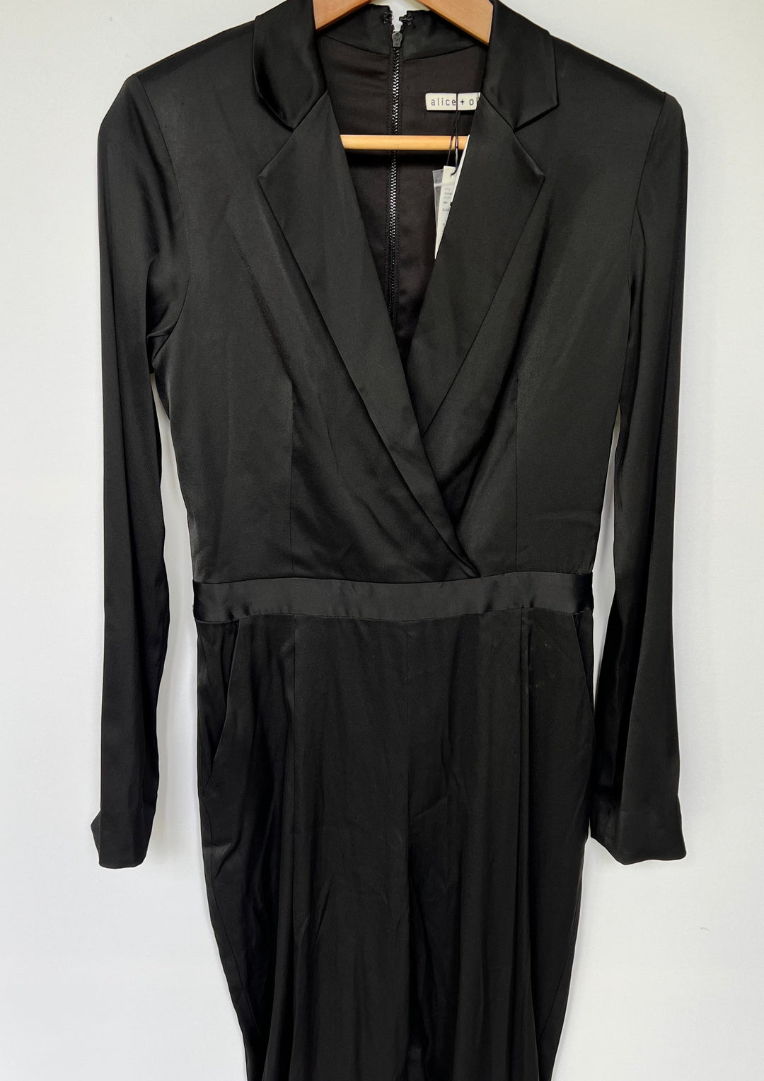 Alice+Olivia Black Jumpsuit: brand new with tag still attached