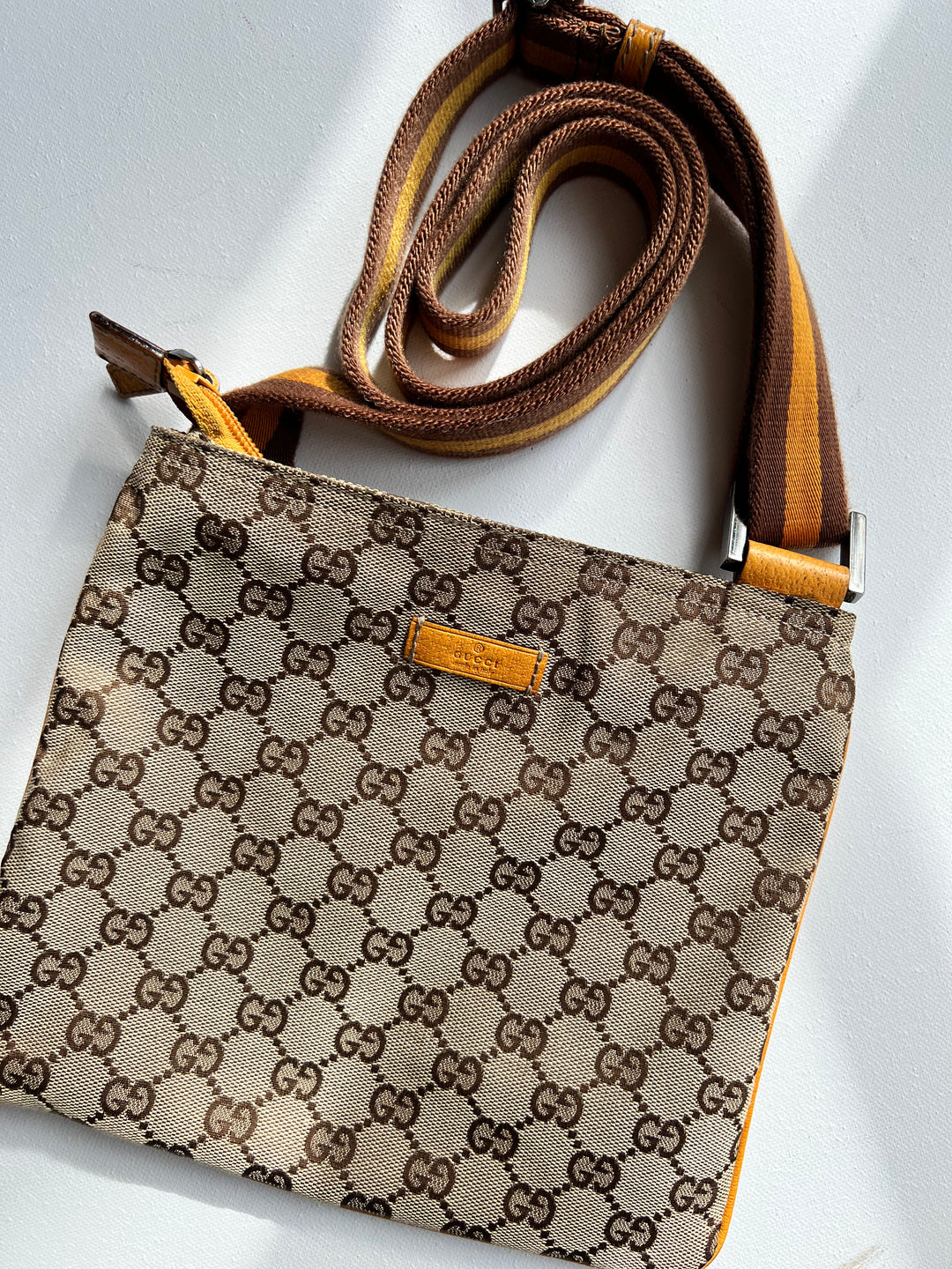 Gucci GG Sherry Canvas Messenger Bag