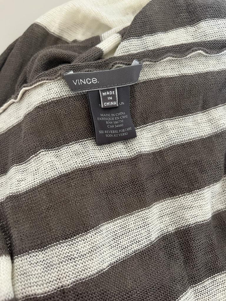 Vince Linen Infinity Scarf