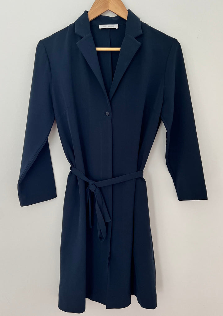 Samsoe Samsoe Navy Button Up Dress