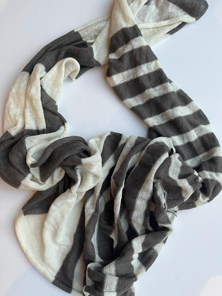 Vince Linen Infinity Scarf