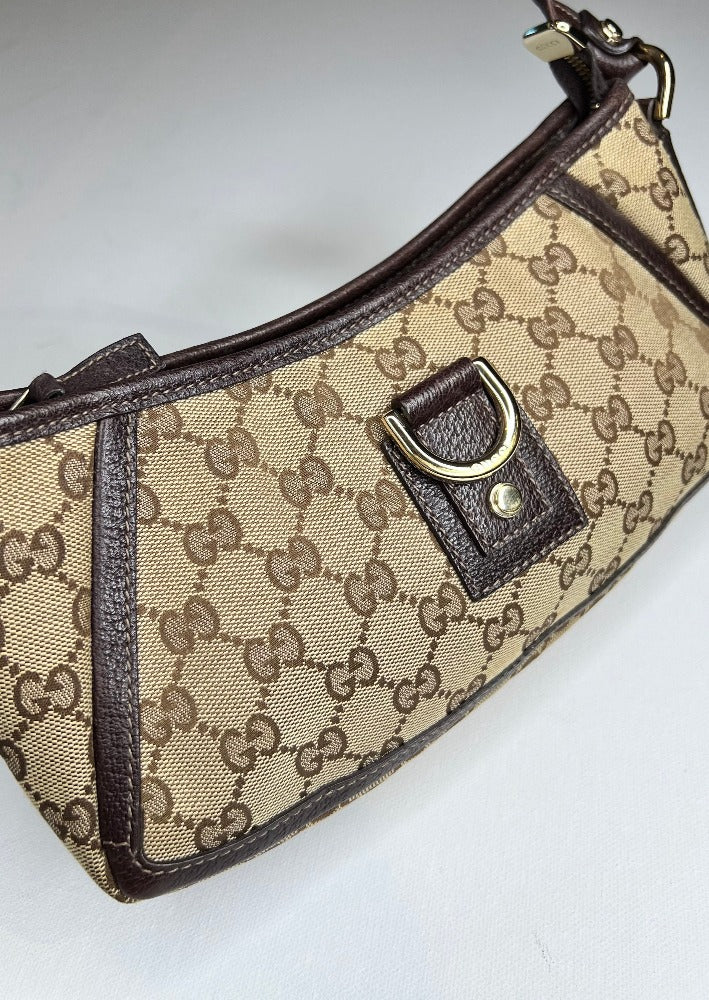 Gucci D Ring GG Monogram Shoulder Bag