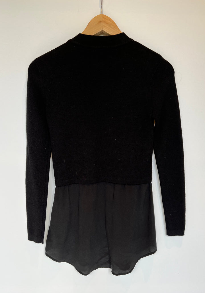 Sandro Black Sweater Size 8