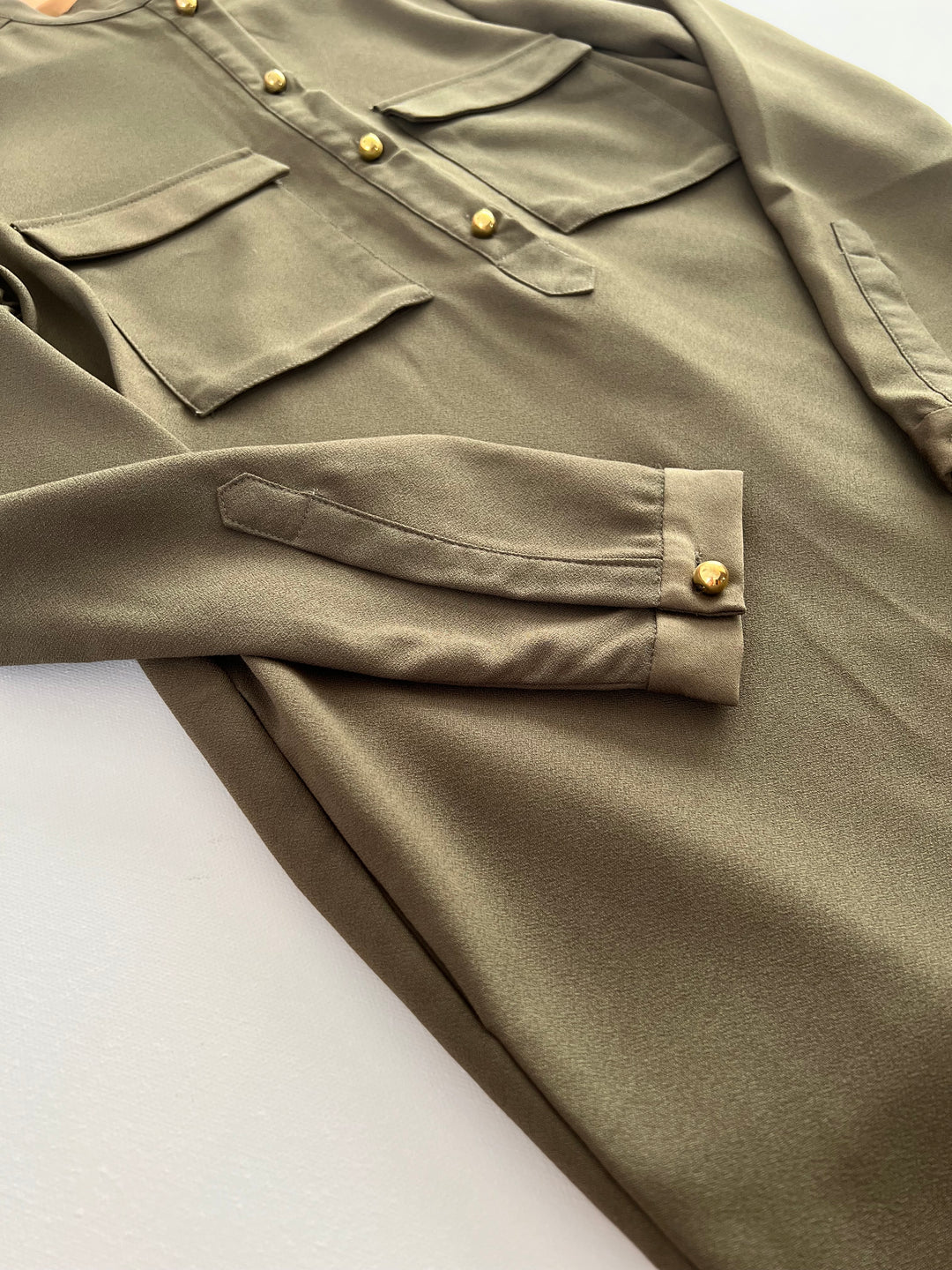 Day Birger et Mikkelsen Khaki Shirt dress