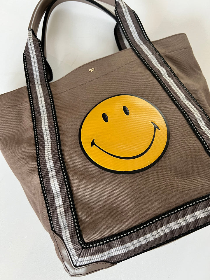 Anya Hindmarch Walton Small Smiley Tote Bag