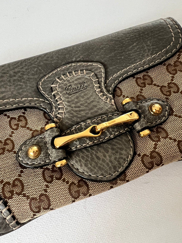 Gucci Pelham Monogram Canvas Clutch Bag