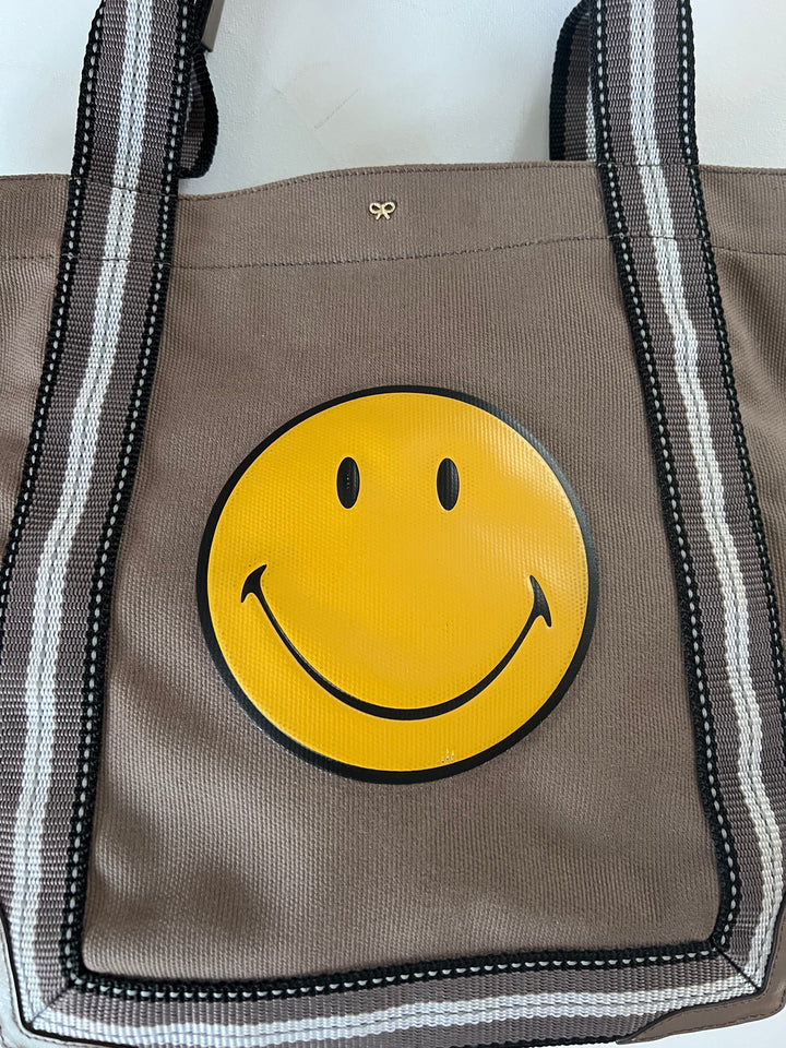 Anya Hindmarch Walton Small Smiley Tote Bag