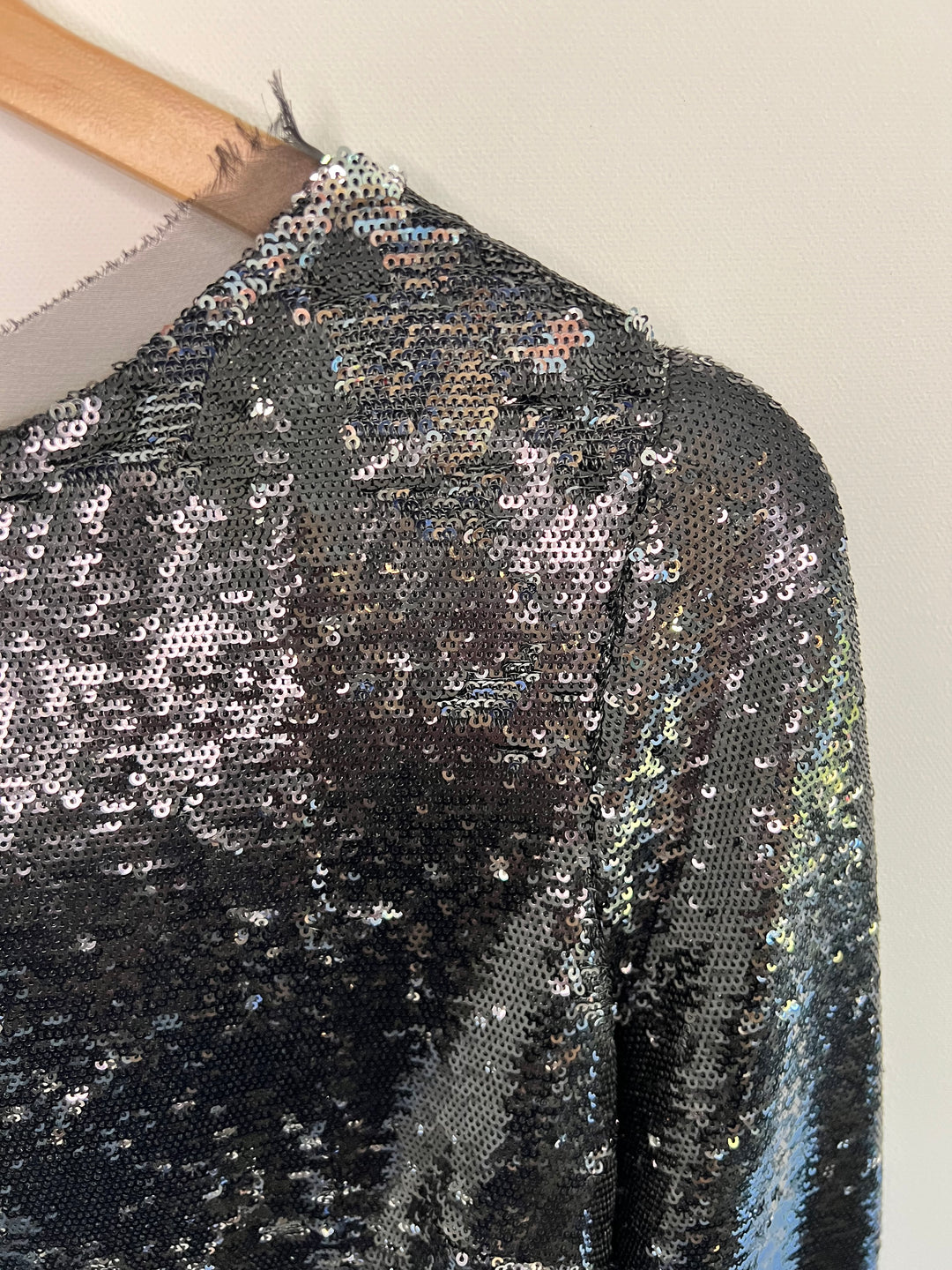 Rachel Zoe Long Sleeve Sequin Dress