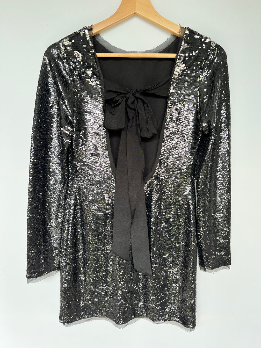 Rachel Zoe Long Sleeve Sequin Dress