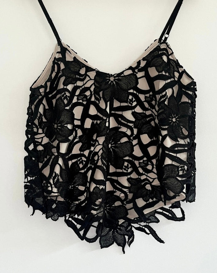 Alice + Olivia Cami Lace Top