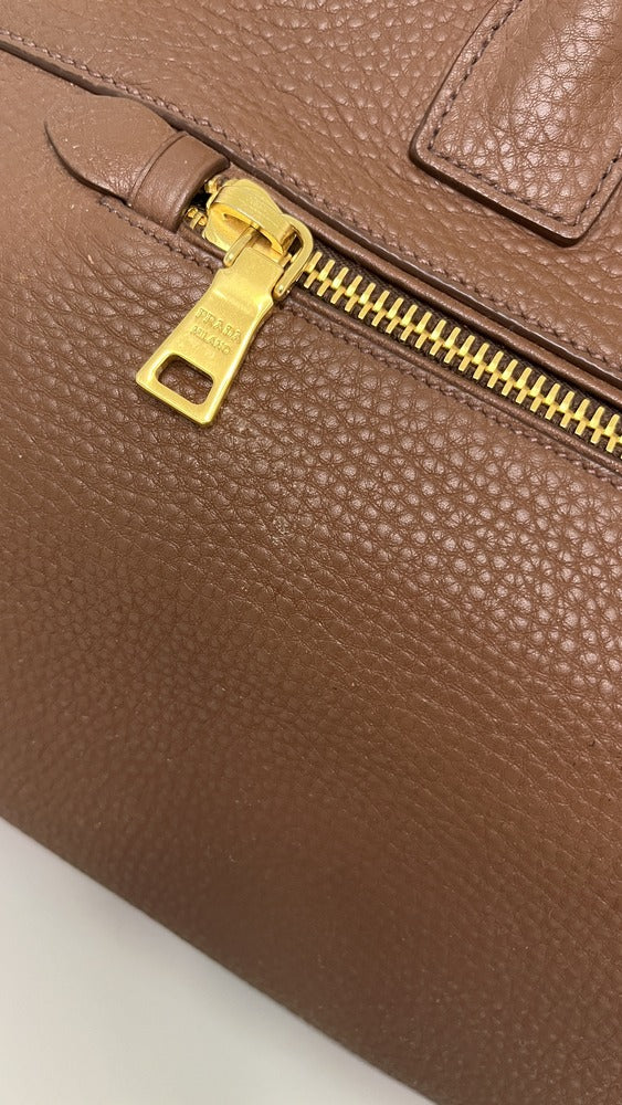 Prada Brown Tote Bag