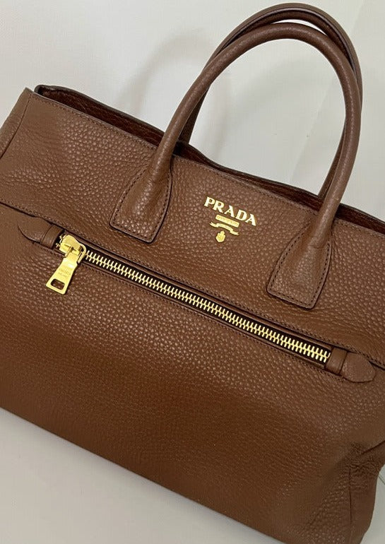 Prada Brown Tote Bag