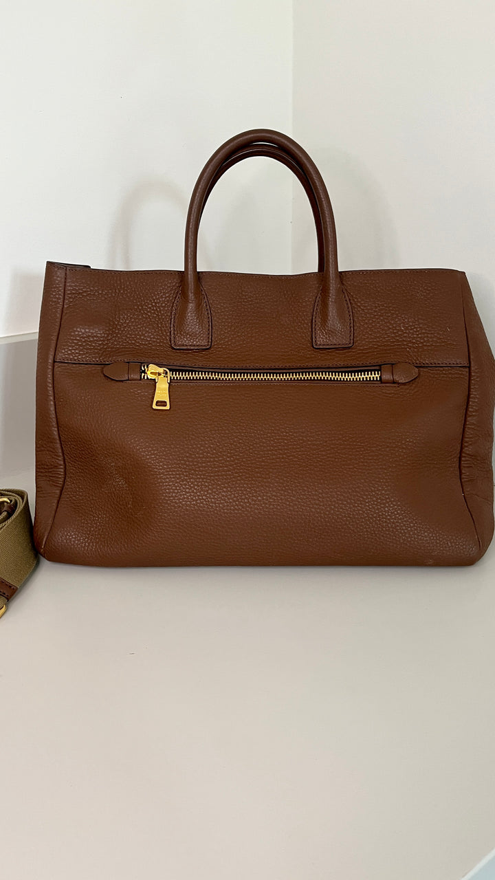 Prada Brown Tote Bag