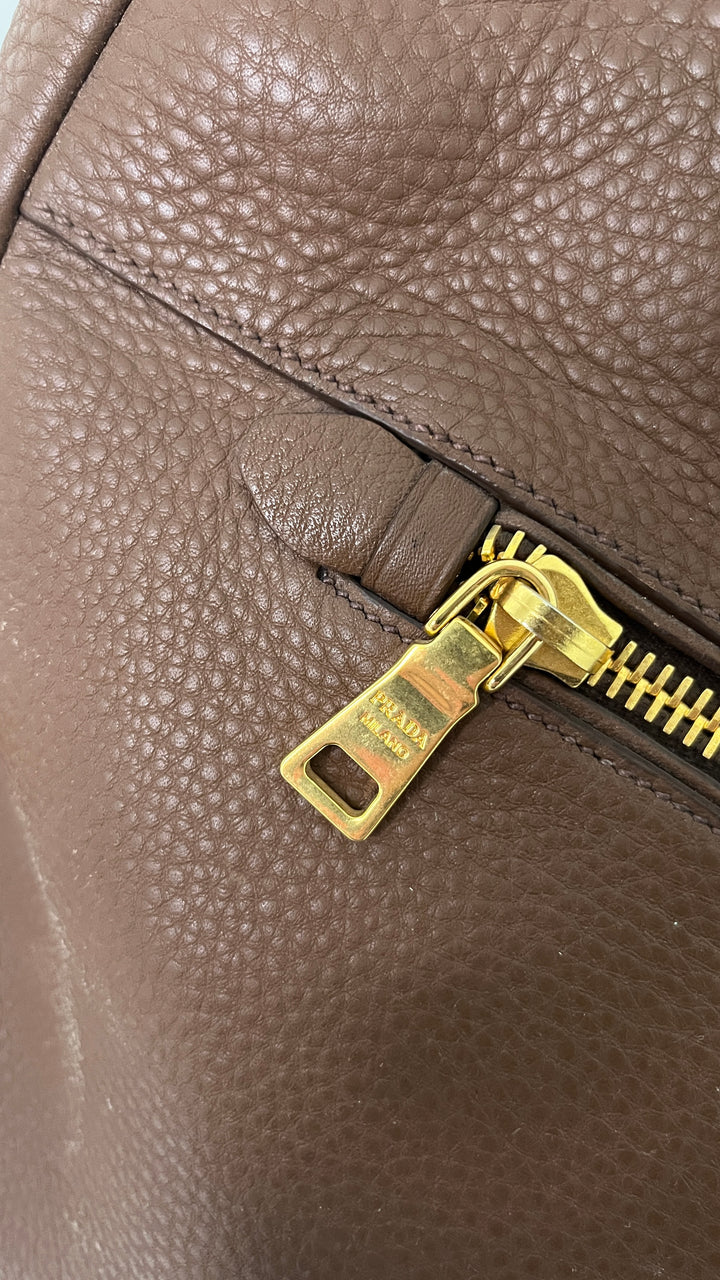 Prada Brown Tote Bag