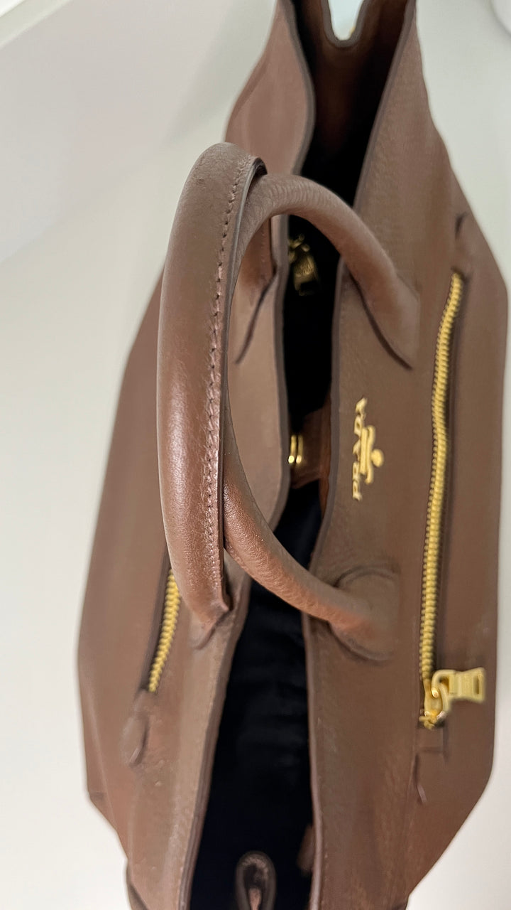 Prada Brown Tote Bag