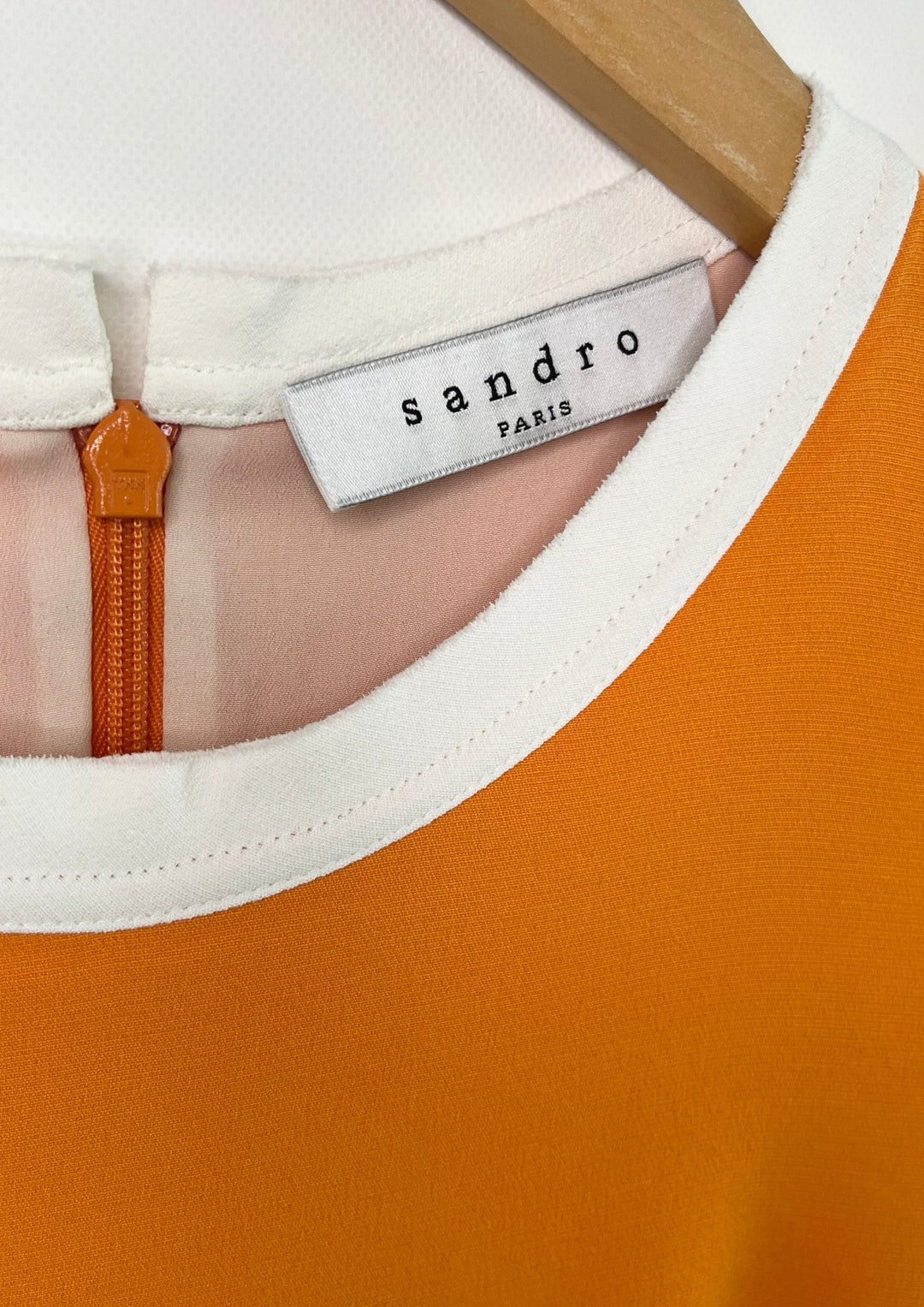 Women's Sandro orange dress