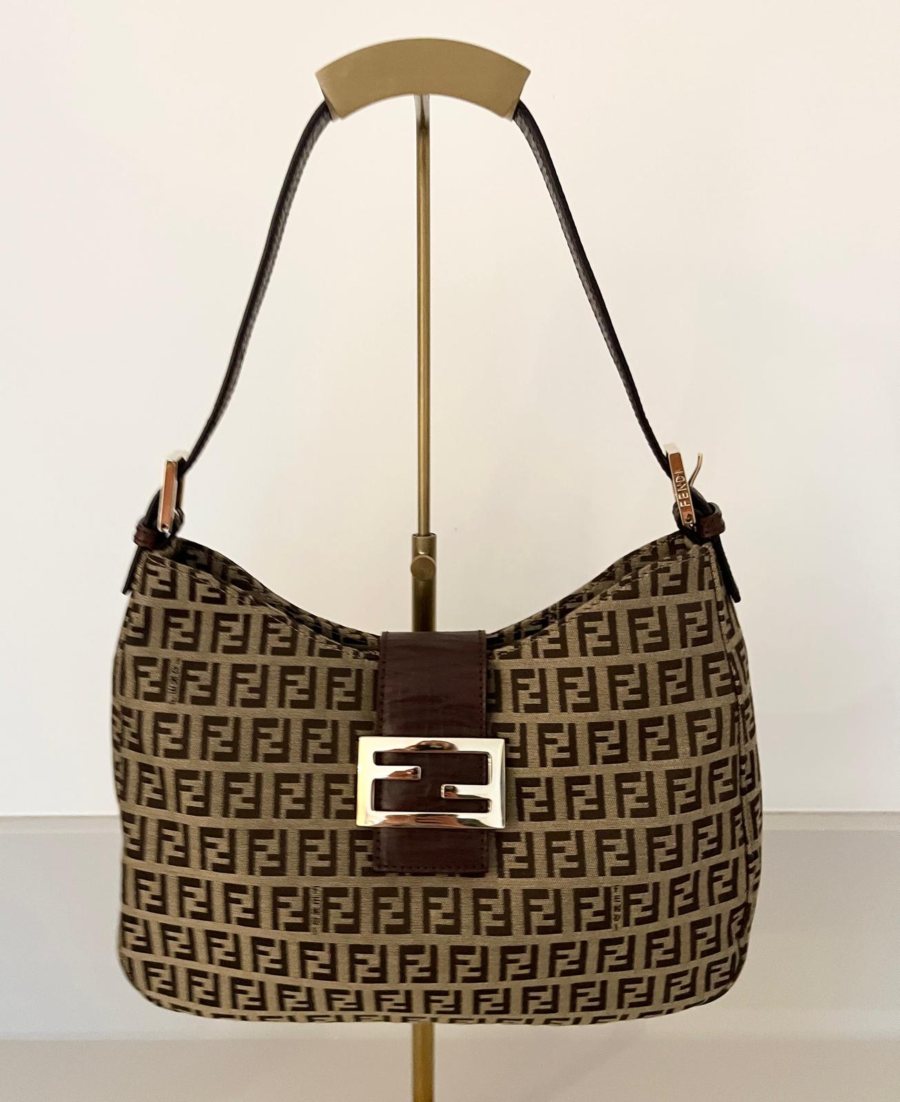 Fendi Zucca Shoulder Bag