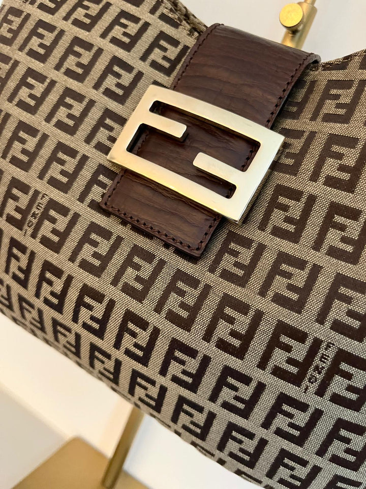 Fendi Zucca Shoulder Bag