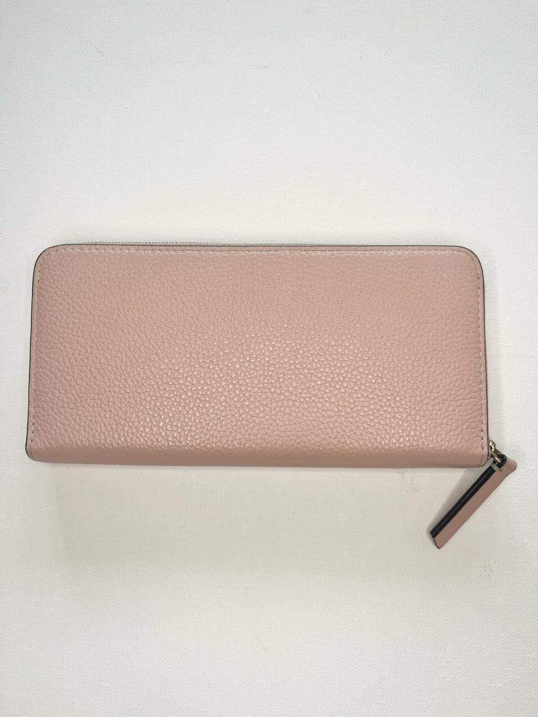 Mulberry Classic Grain Leather Zip Around Pink Wallet