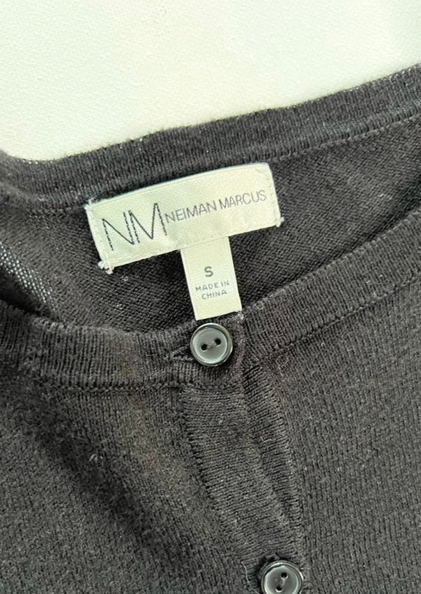 Nieman Marcus Black Cardigan