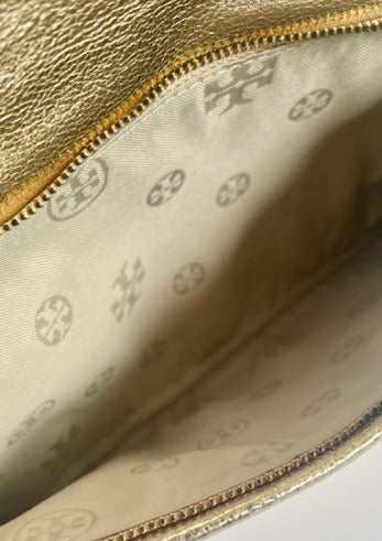 Tory Burch Gold Chain Linked Shoulder Bag