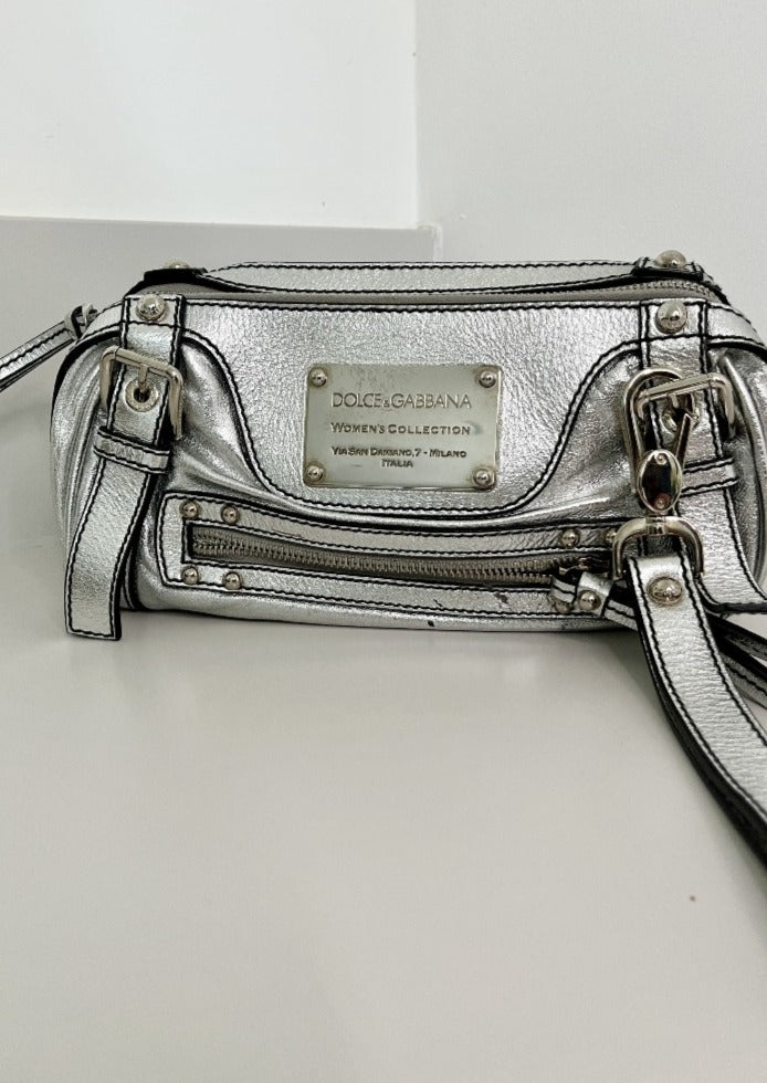 Dolce & discount gabbana silver bag