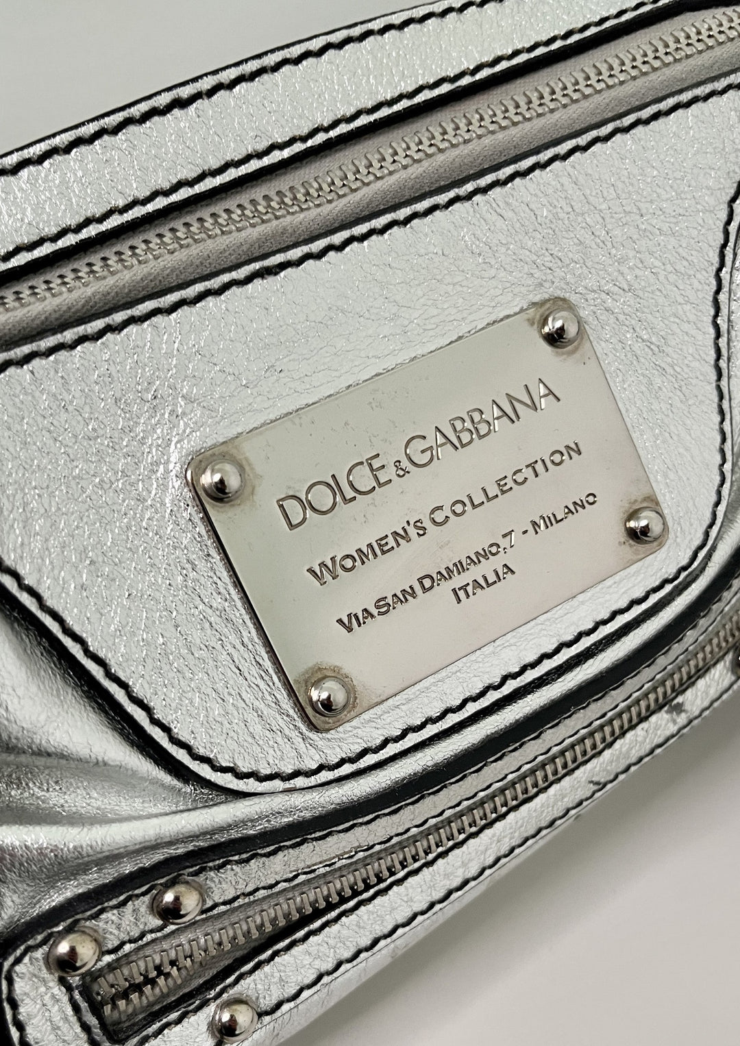 Dolce & Gabbana Silver Clutch