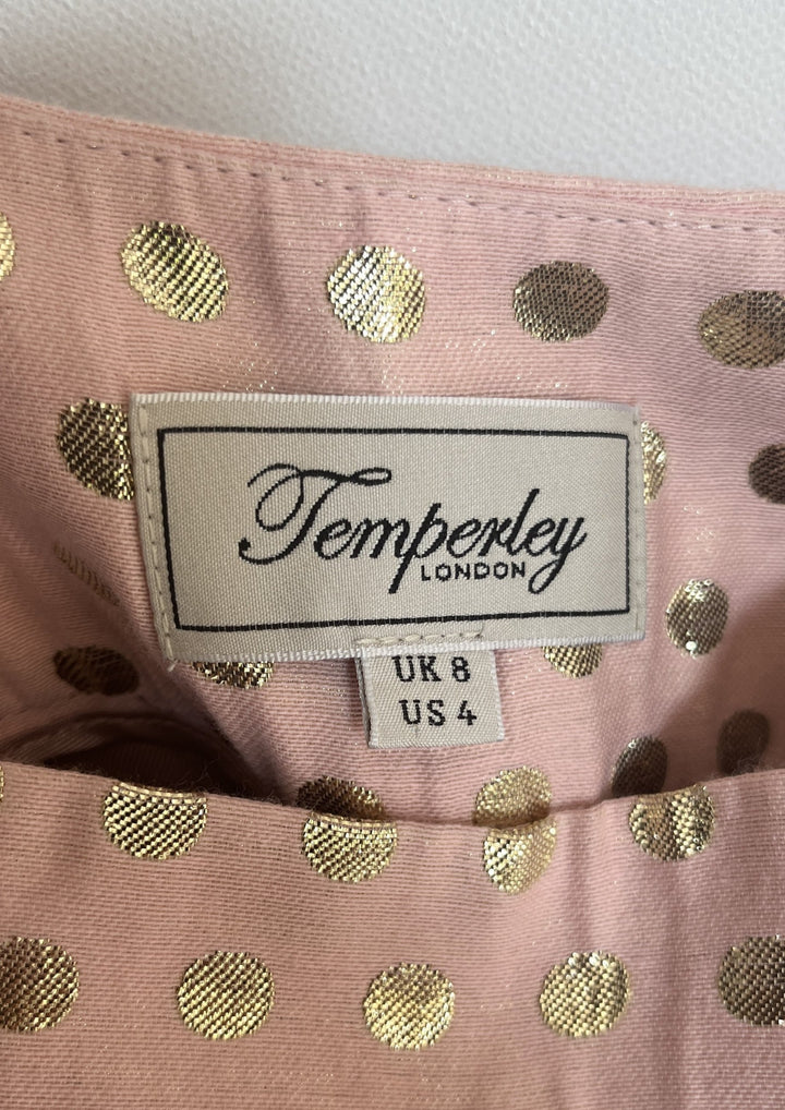 Temperley London Pink and Gold Trousers