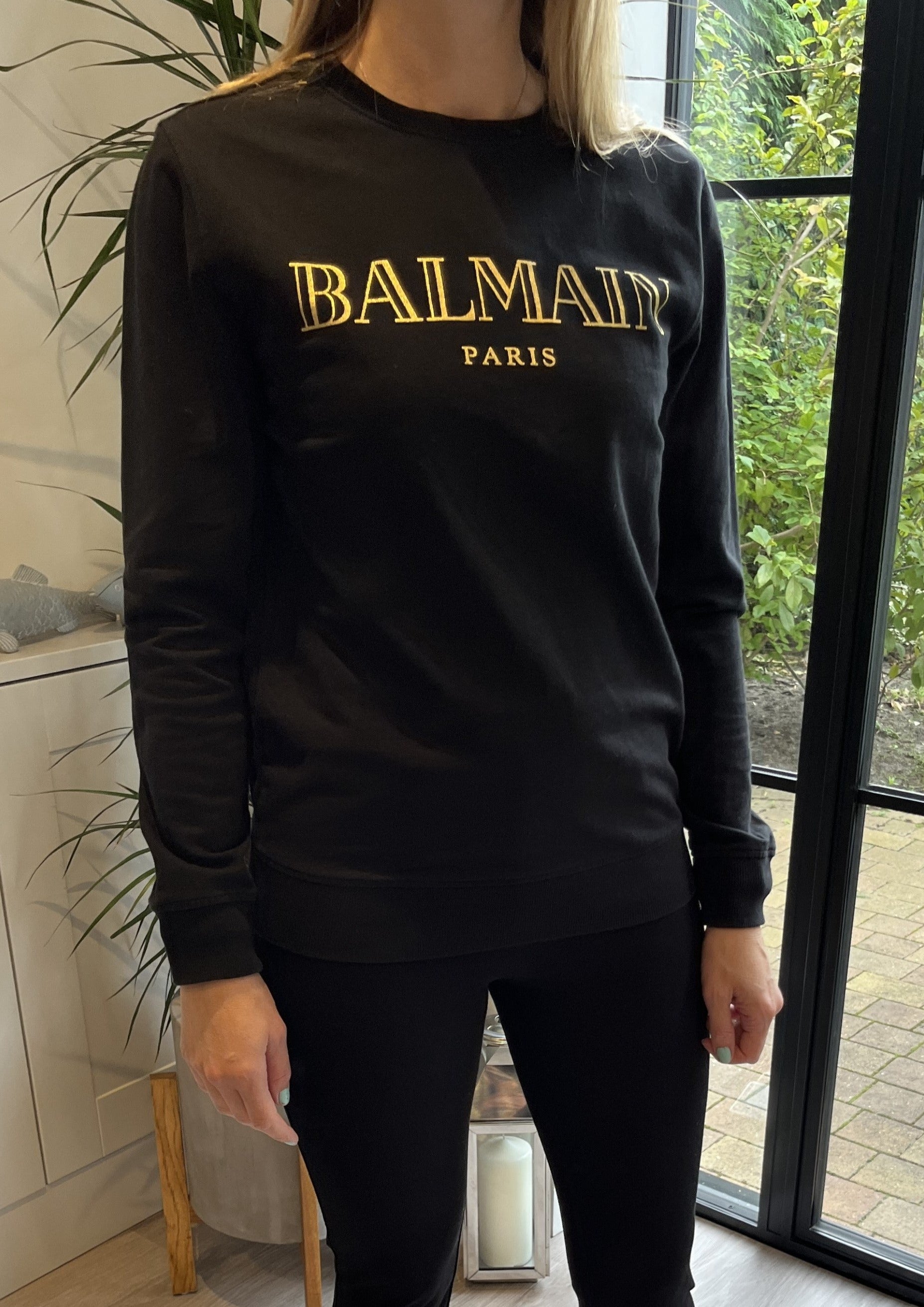 Balmain logo discount